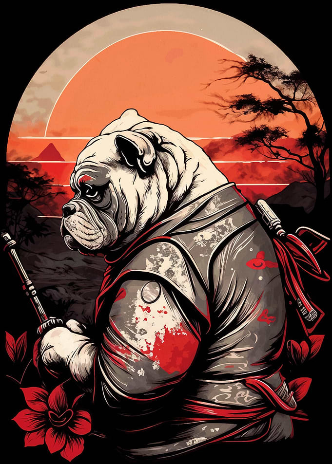 Bulldog Samurai Japan
