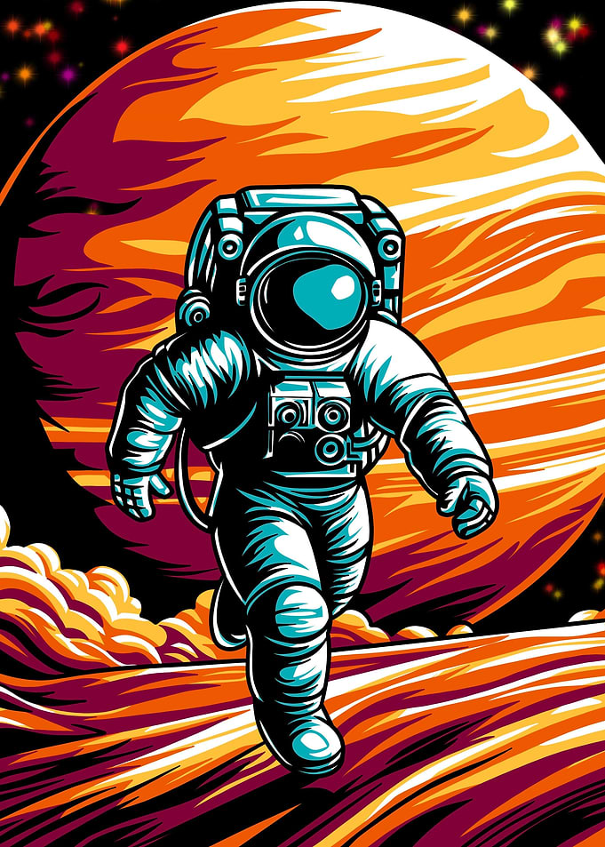 Astronaut In Space