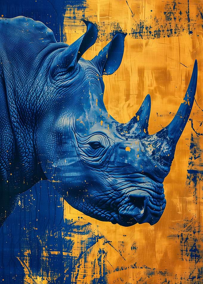 Rhinoceros and Gold