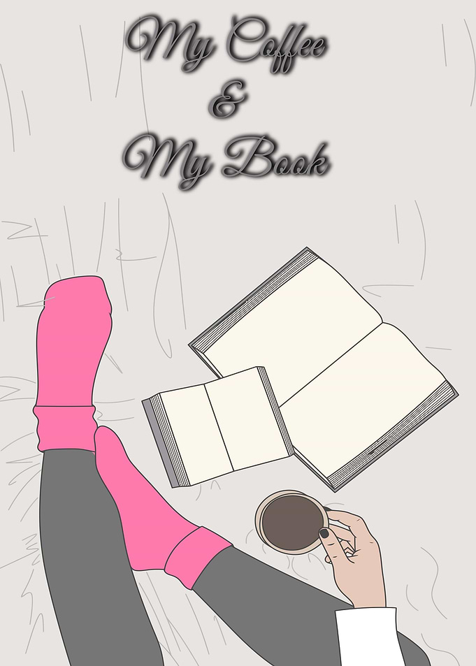Girl drinks coffee