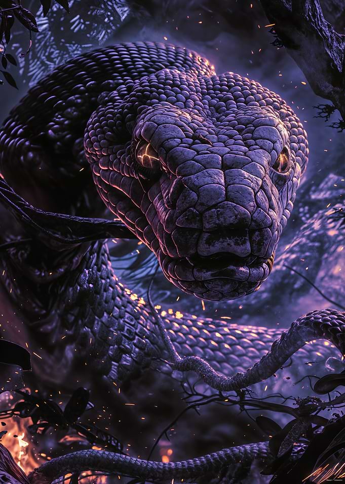 Enchanted Serpents Glow