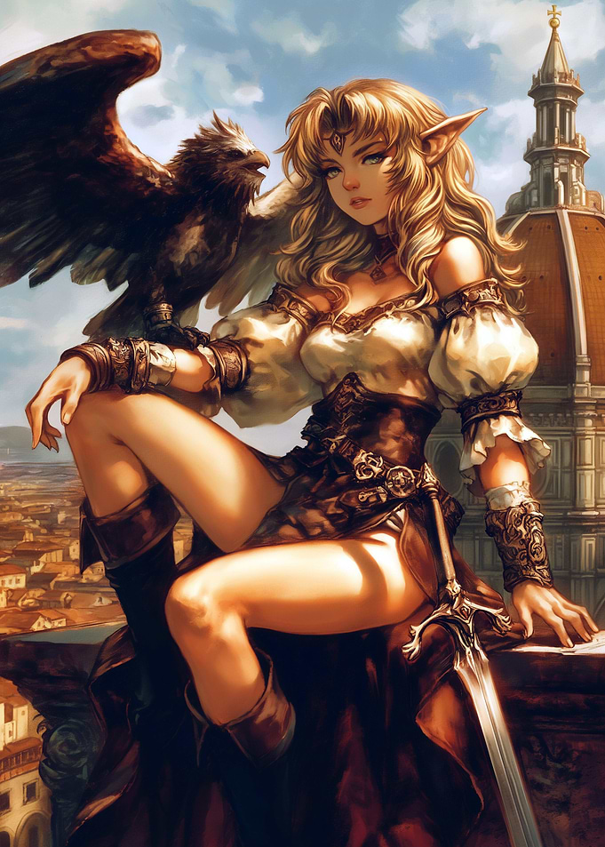 Fantasy Elf Heroine