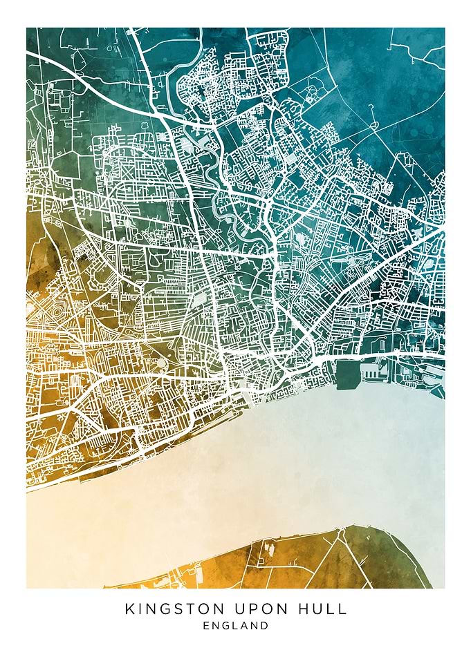 Kingston upon Hull Map