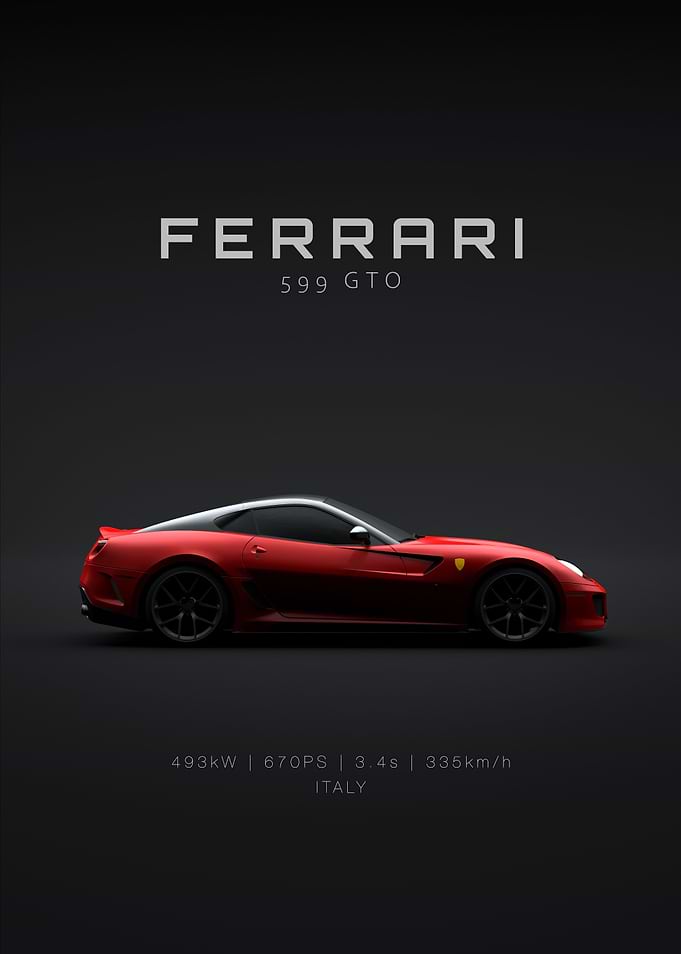 2011 Ferrari 599 GTO