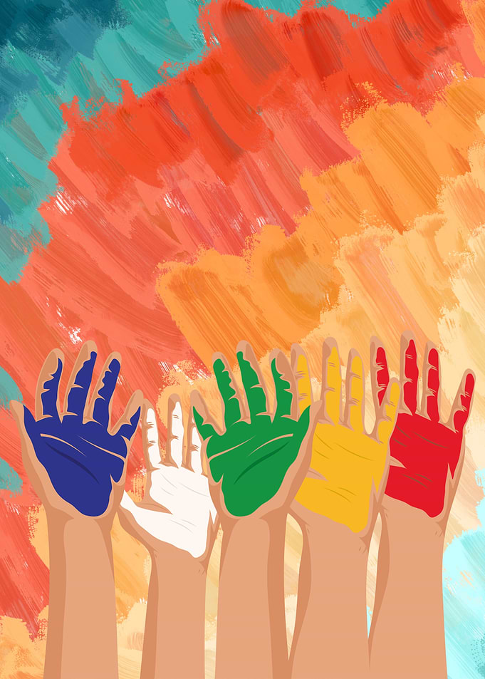 Weard Hands Acrylic