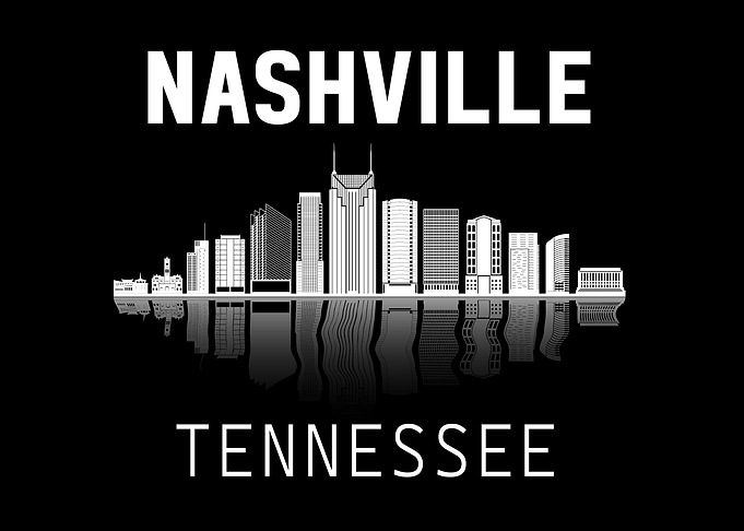 Nashville City Skyline