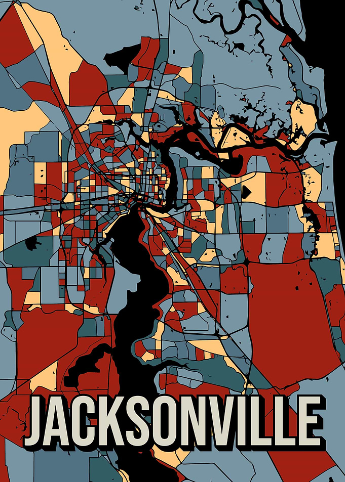 Jacksonville City Map