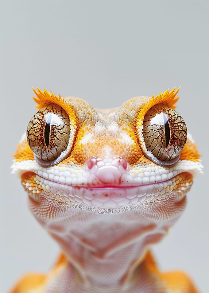 Crested Gecko Face