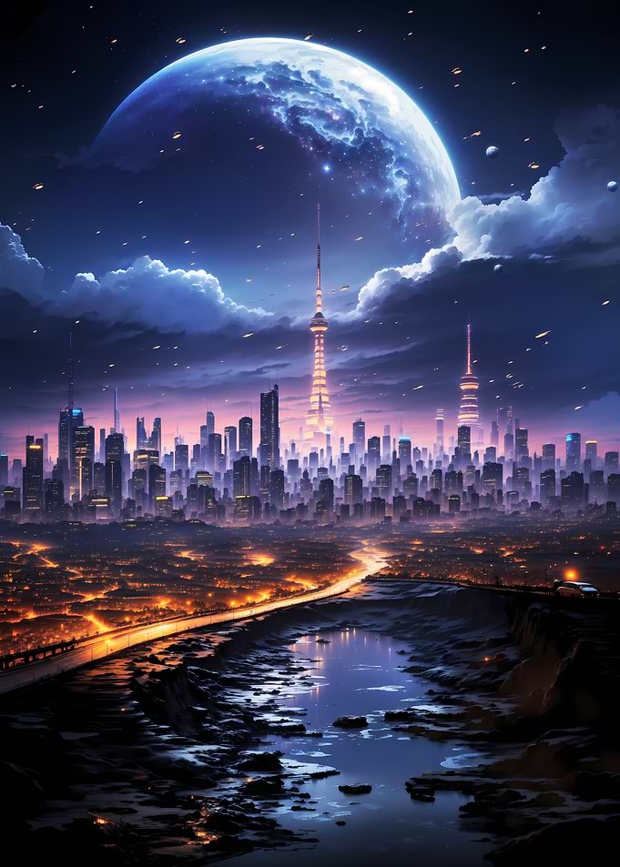 Planetary Vista City