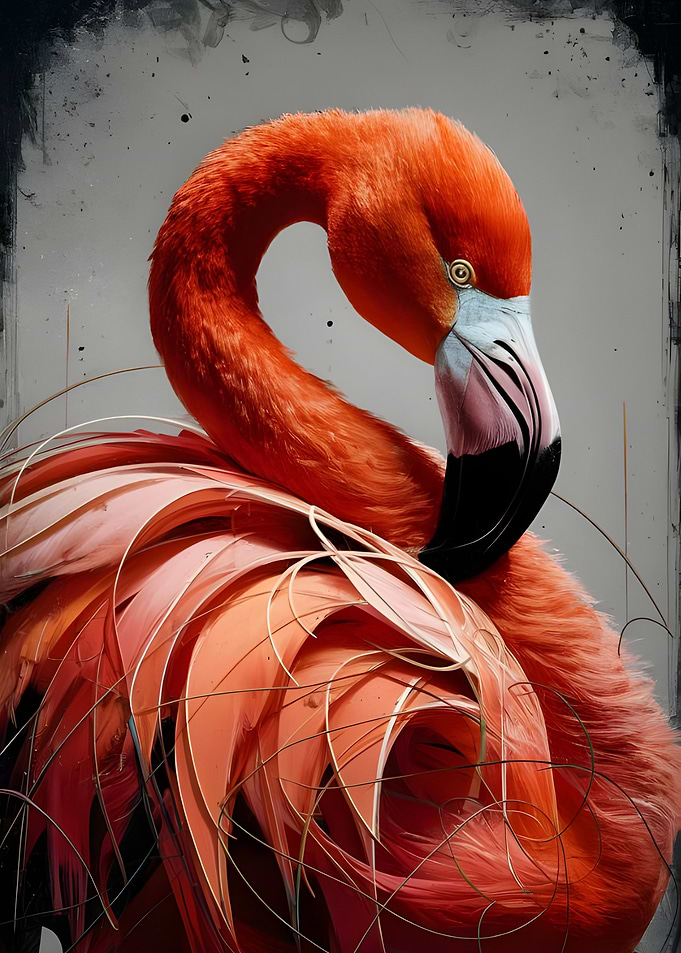 Flamingo Poster