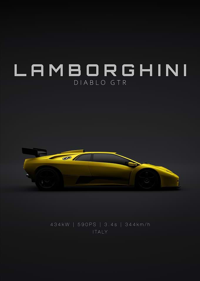 Lamborghini Diablo GTR