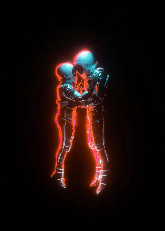 Astronaut Couple
