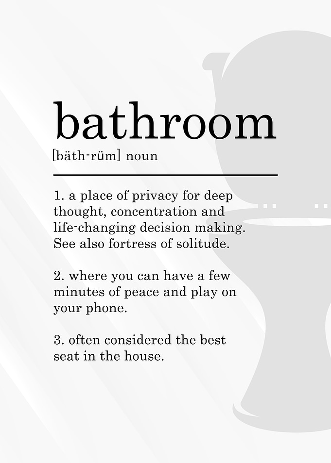 Funny Bathroom Definition