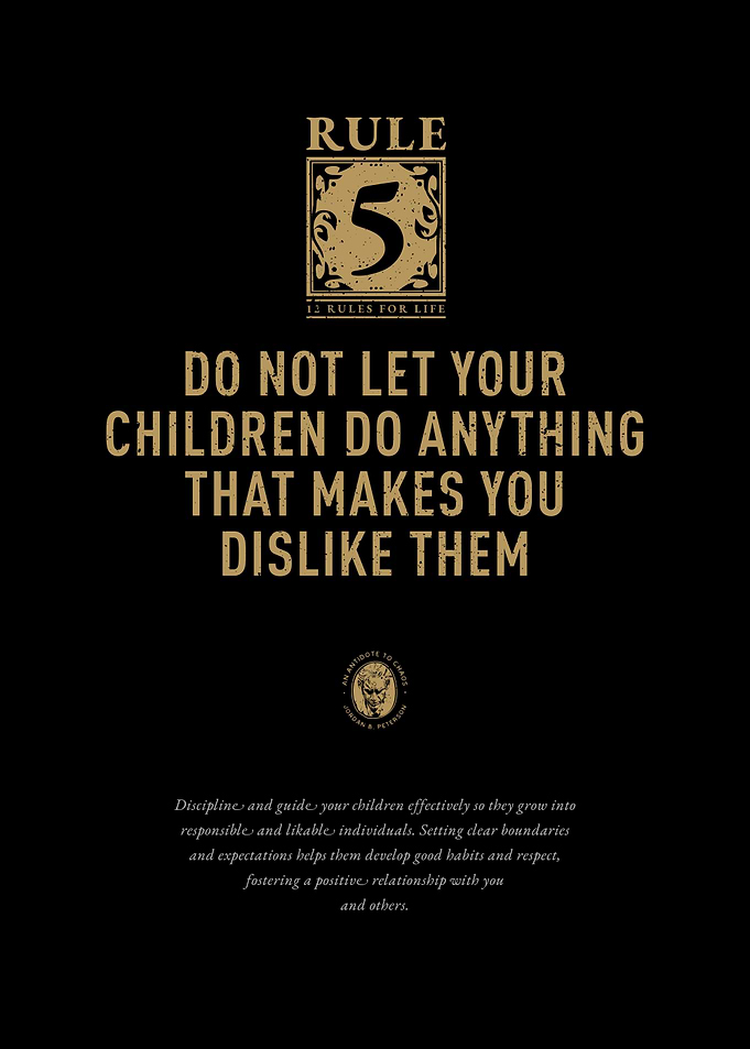 Jordan Peterson RULE 5