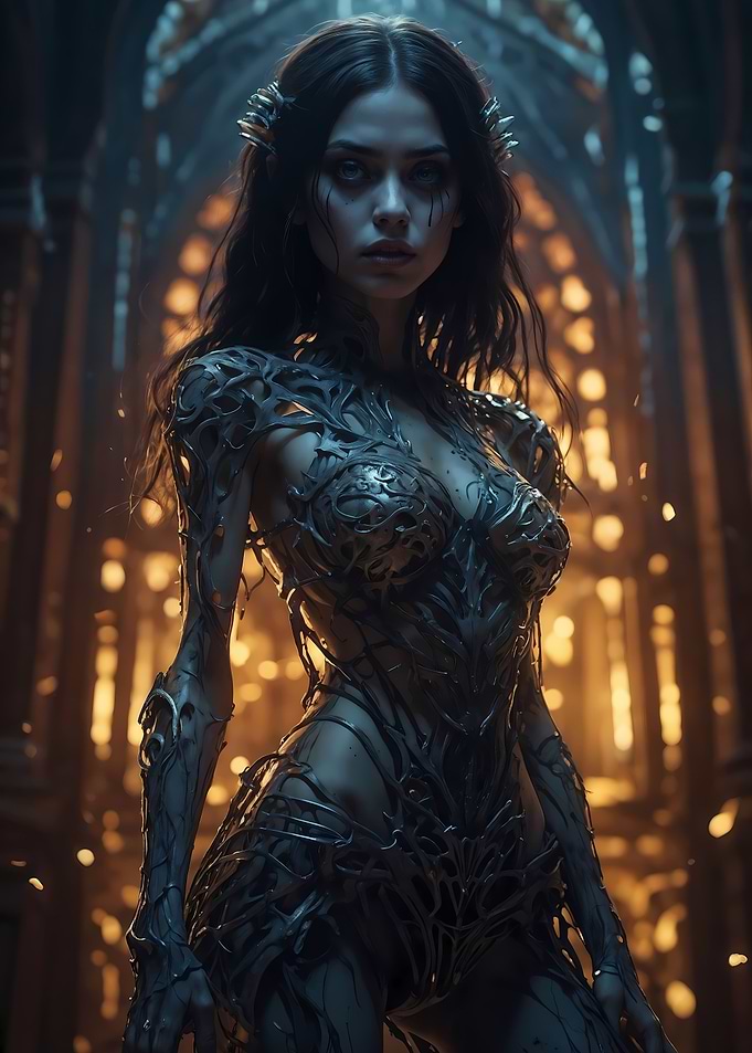 Sexy Evil Woman Villain