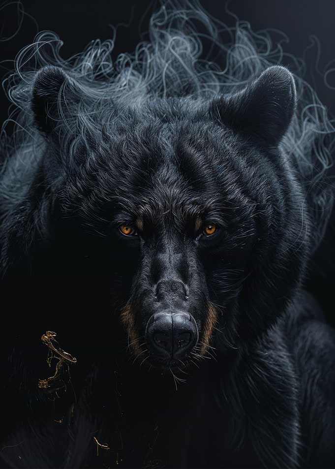 Bear in Black Smoke
