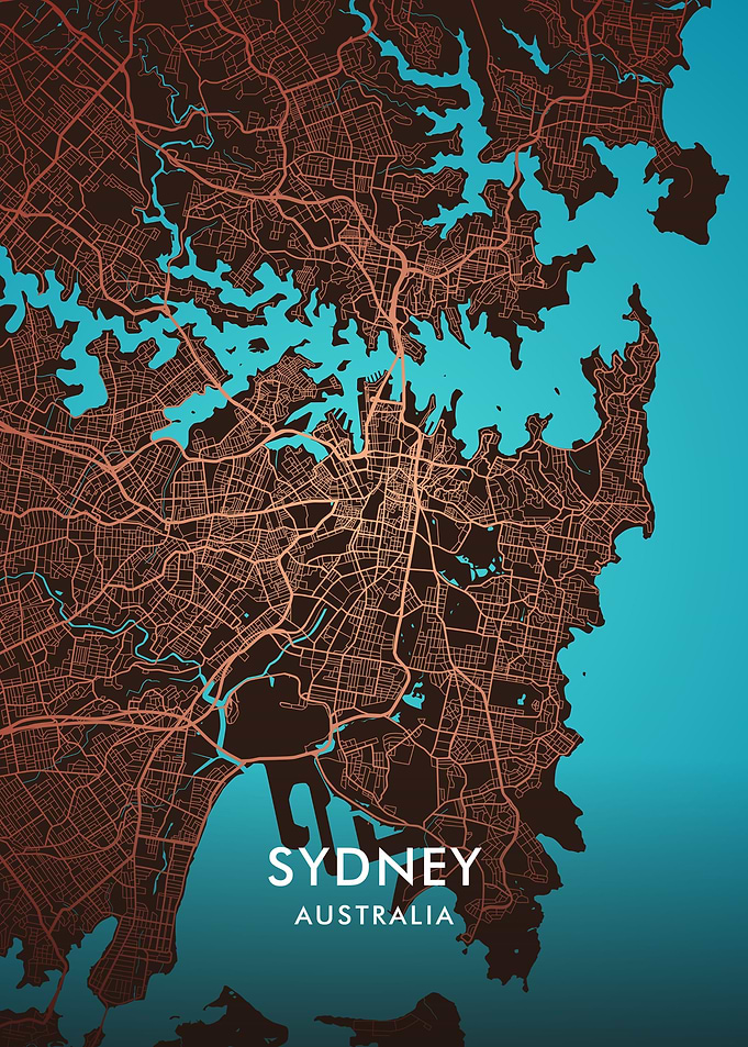 Sydney City Map