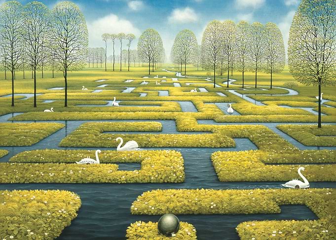 Spring labirynth