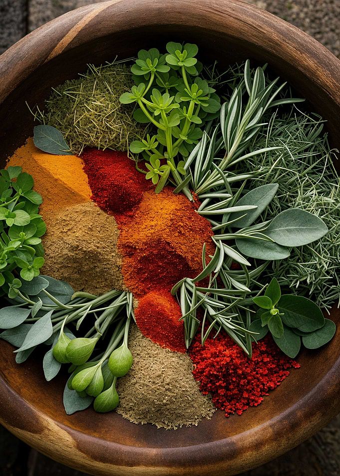 Savory Herbs and Spices