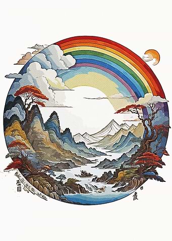 Rainbow Minimalis