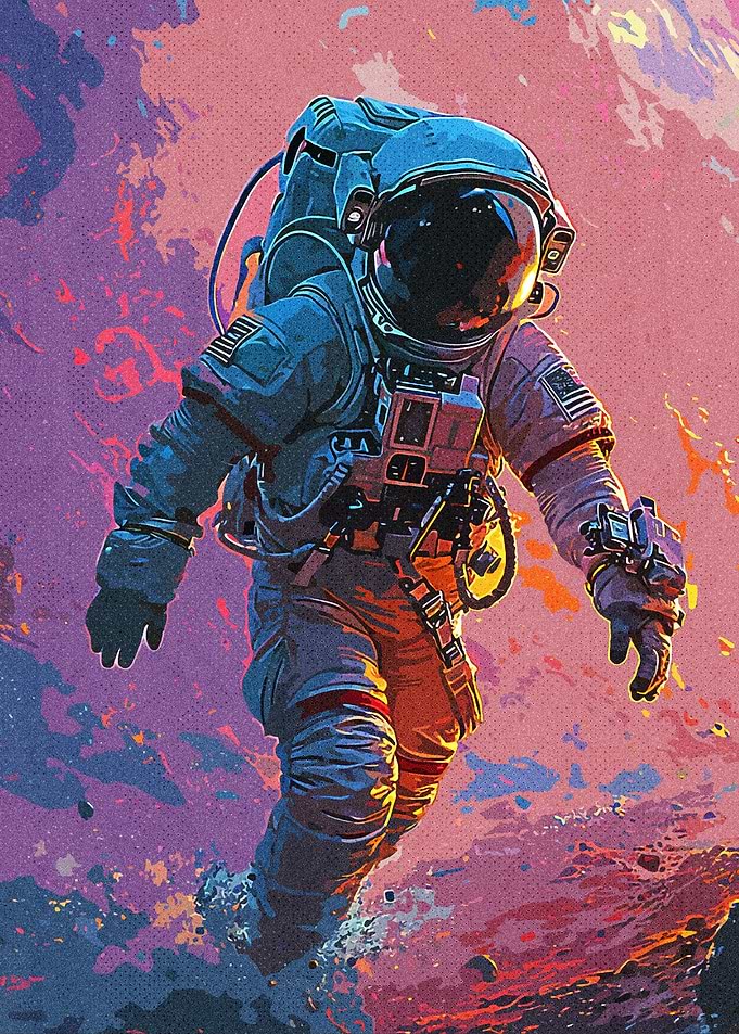 Astronaut Paintings