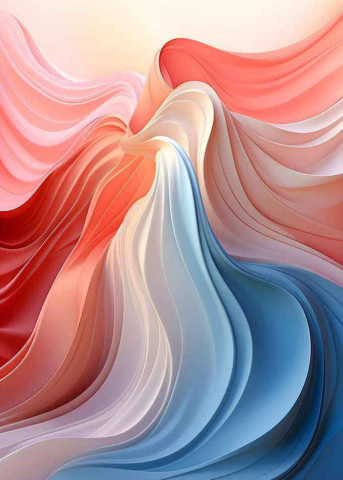 Colourful Liquid Splash