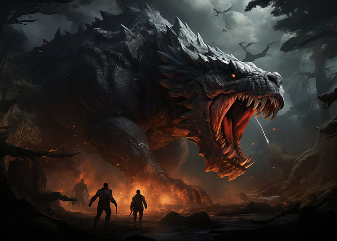 fight with the beast