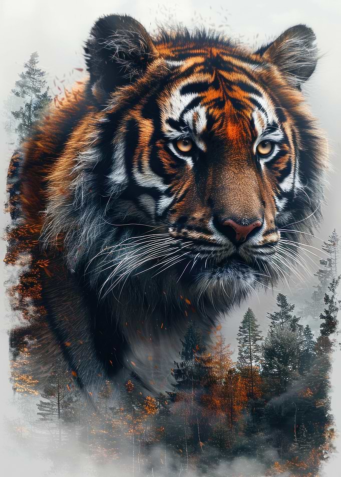 Tiger portrait