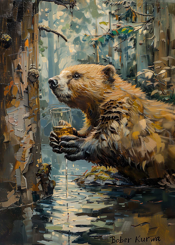 Bober Kurwa Painting
