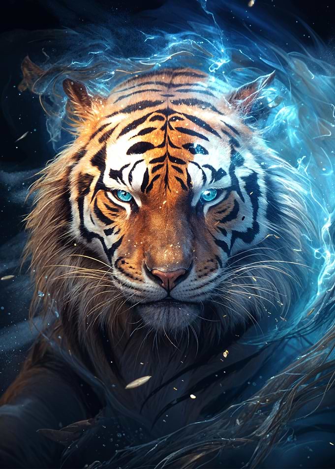 Cosmic Celestial Tiger