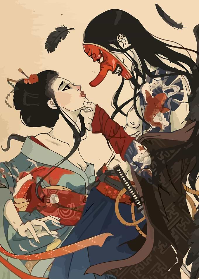 Japanese Bushido Samurai