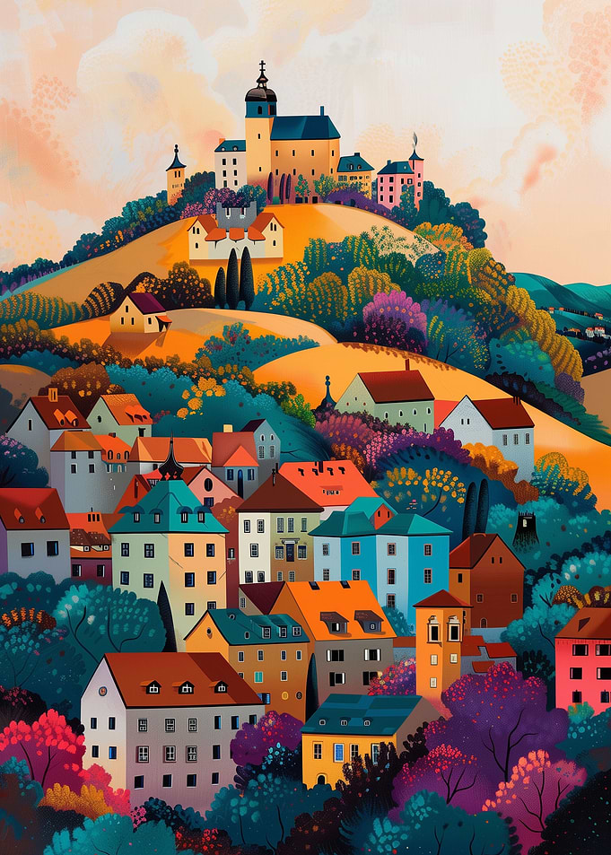 1960s Pop Art Village