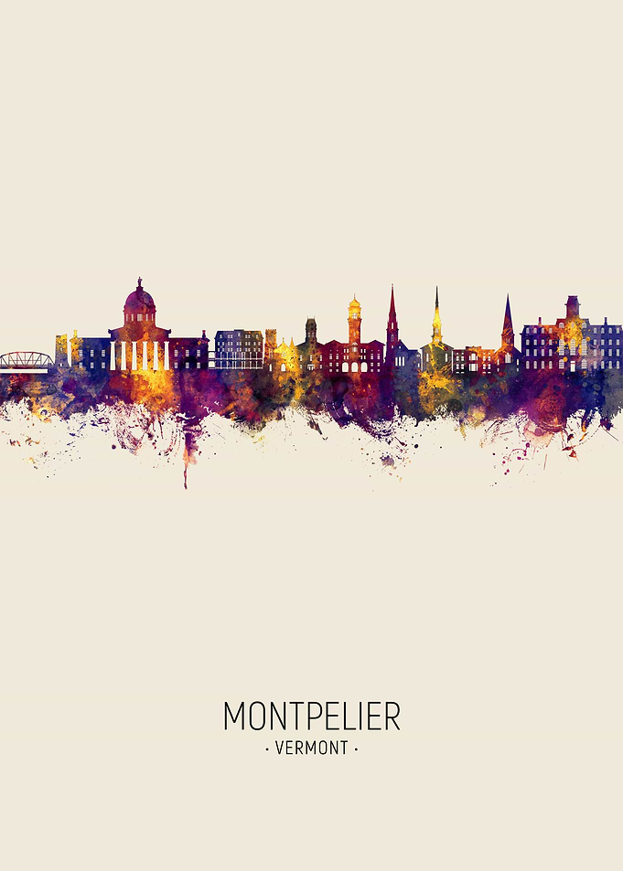 Montpelier Skyline Vermont