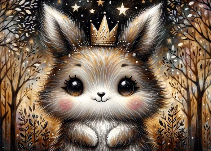Cute Whimsical Bunny