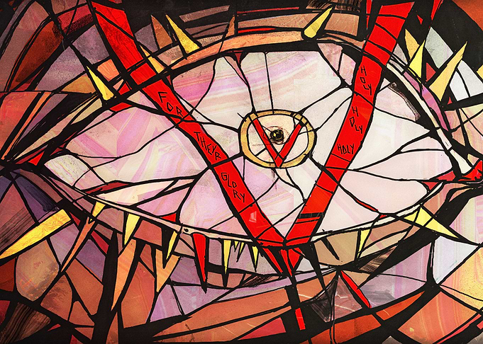 Eye Stained Glass