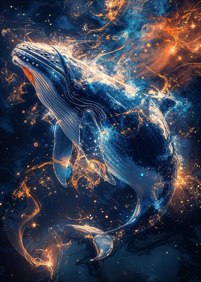 Cosmic Celestial Whale