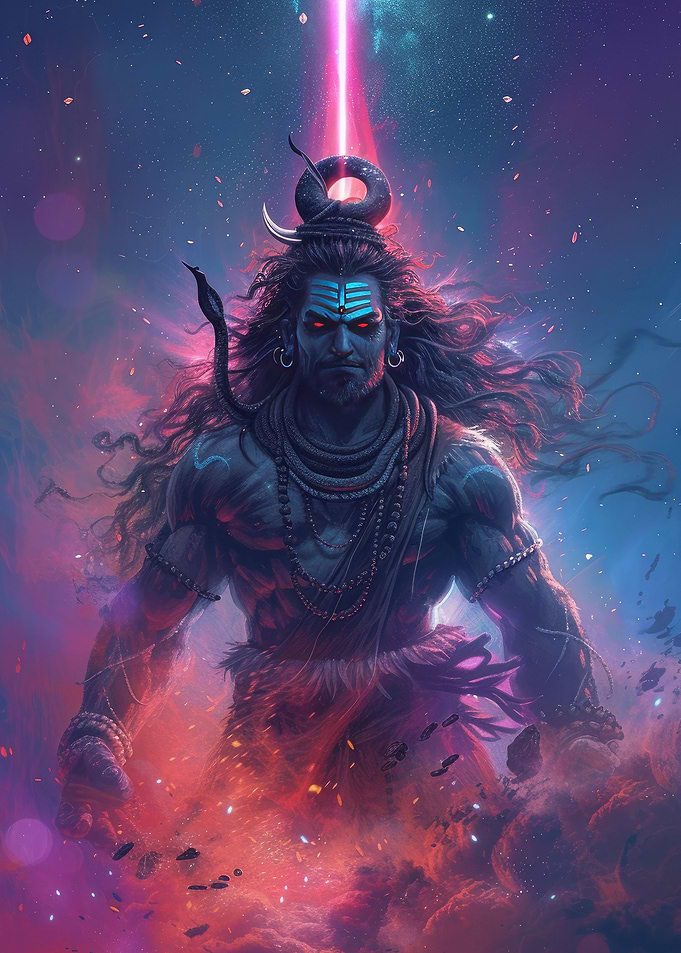 Ethereal Lord Shiva