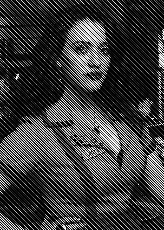 kat dennings line art
