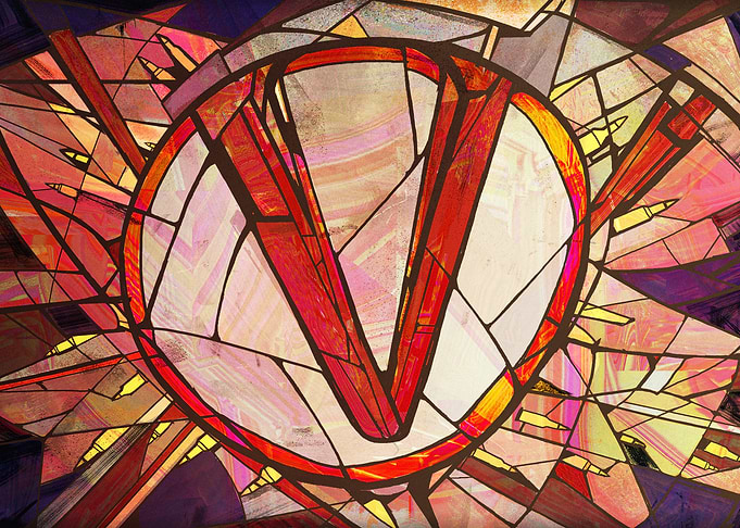 COV Stained Glass