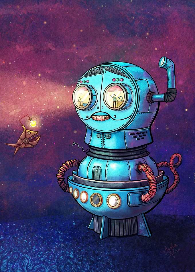 Space Submarine matryoshka