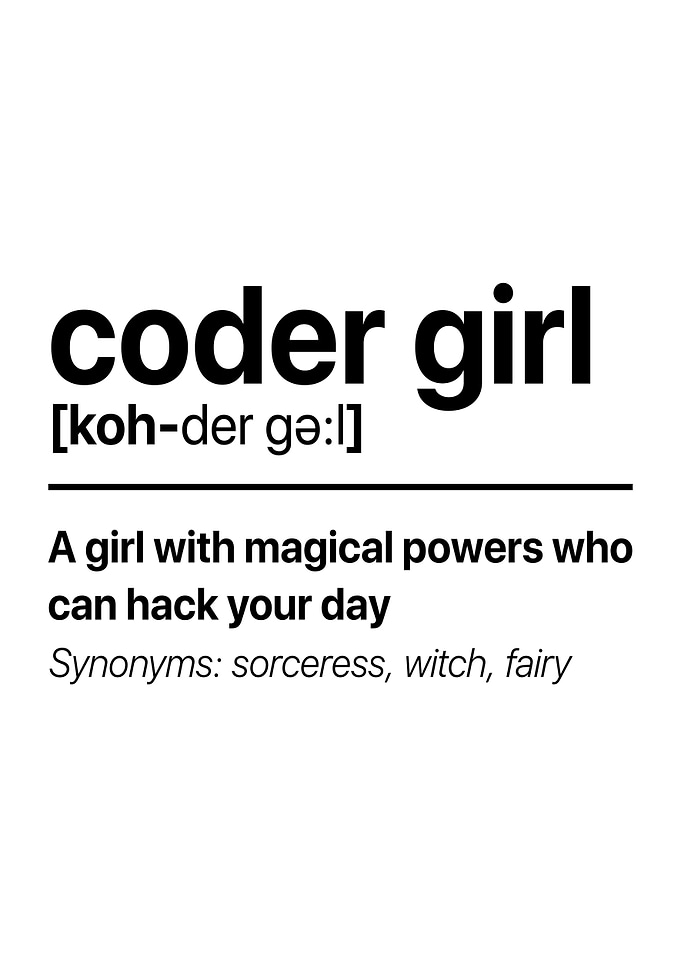 Gaming Room Coder Girl