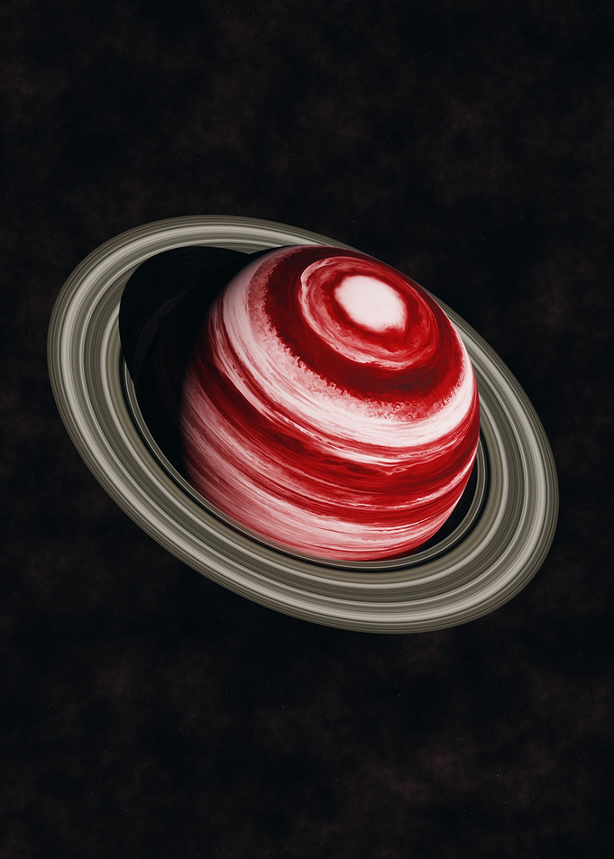 Red Gas Giant