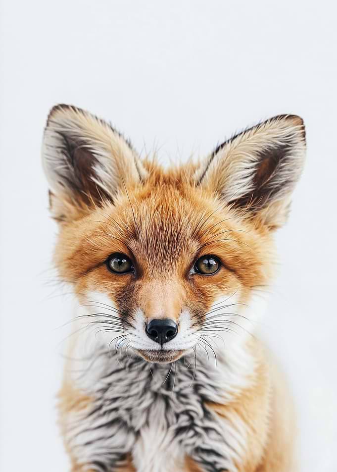 Cute Baby Fox