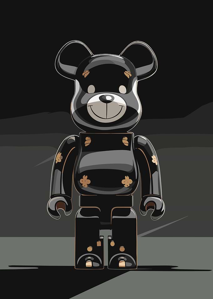 Black bearbrick