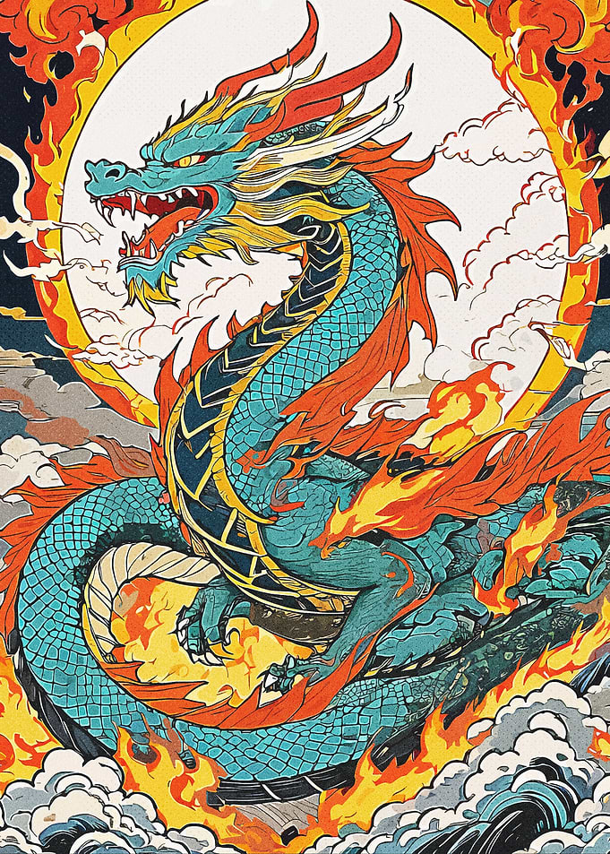 Dragon fire