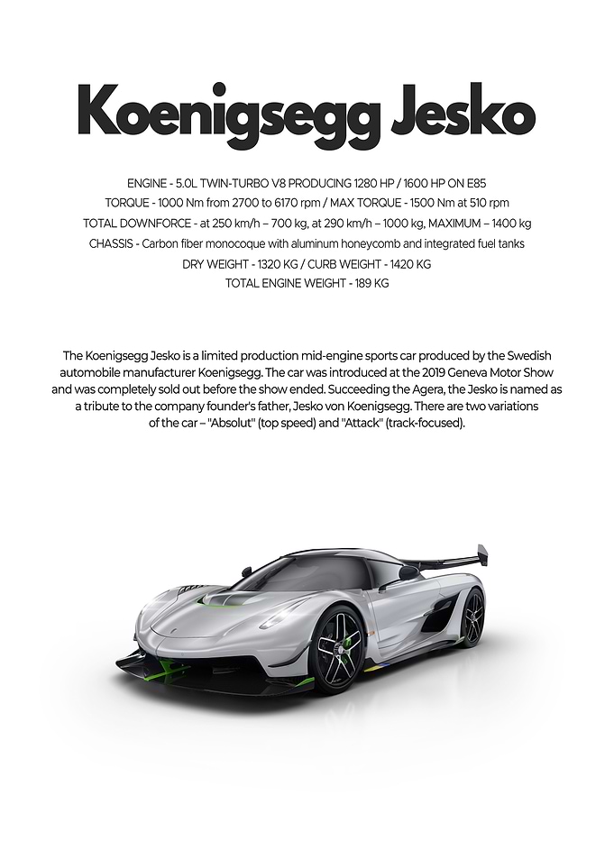 Koenigsegg Jesko