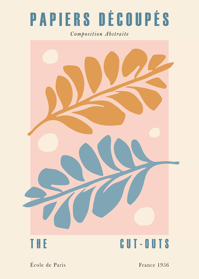 Pastel Nature Leaves