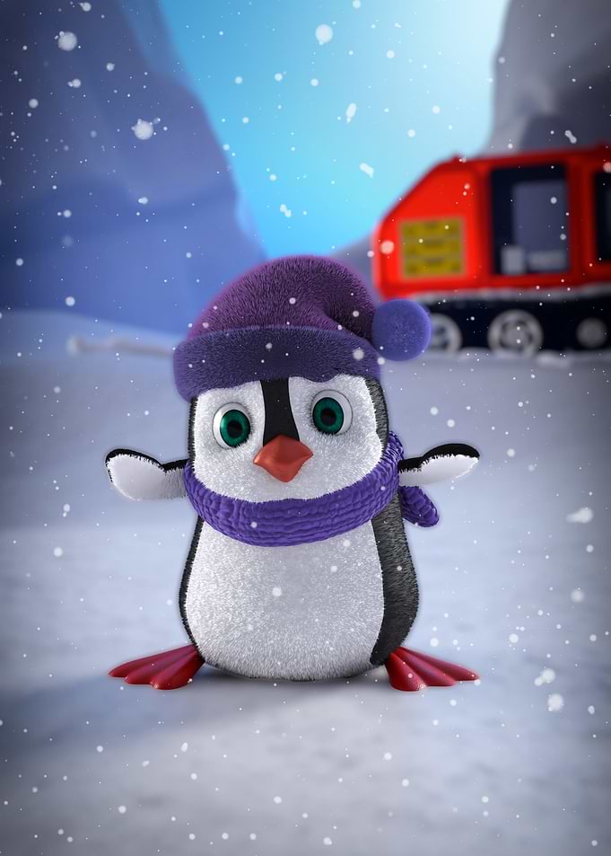 Funny Penguin