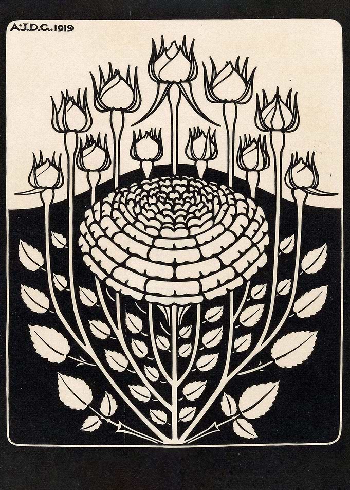 Abstract Floral Design
