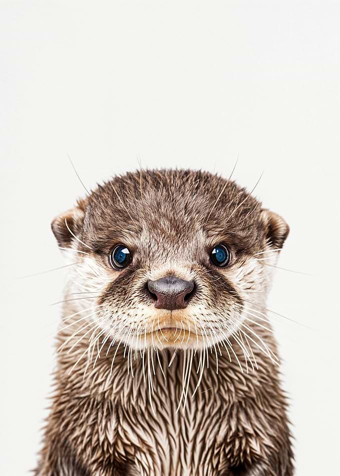Cute Baby Otter